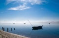 FishermanÃ¢â¬â¢s boat Royalty Free Stock Photo